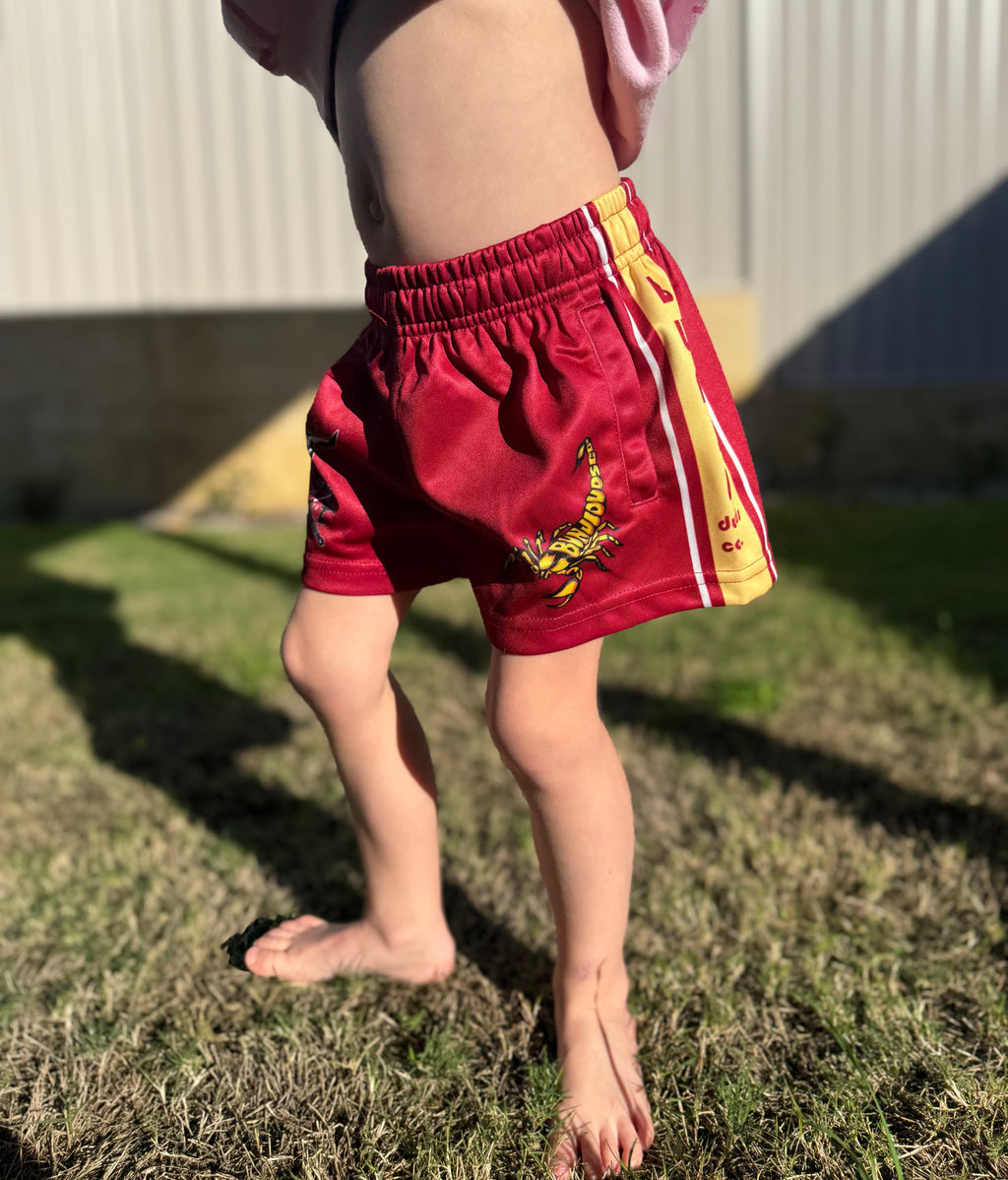 Kids Great Sandy Desert Footy Shorts