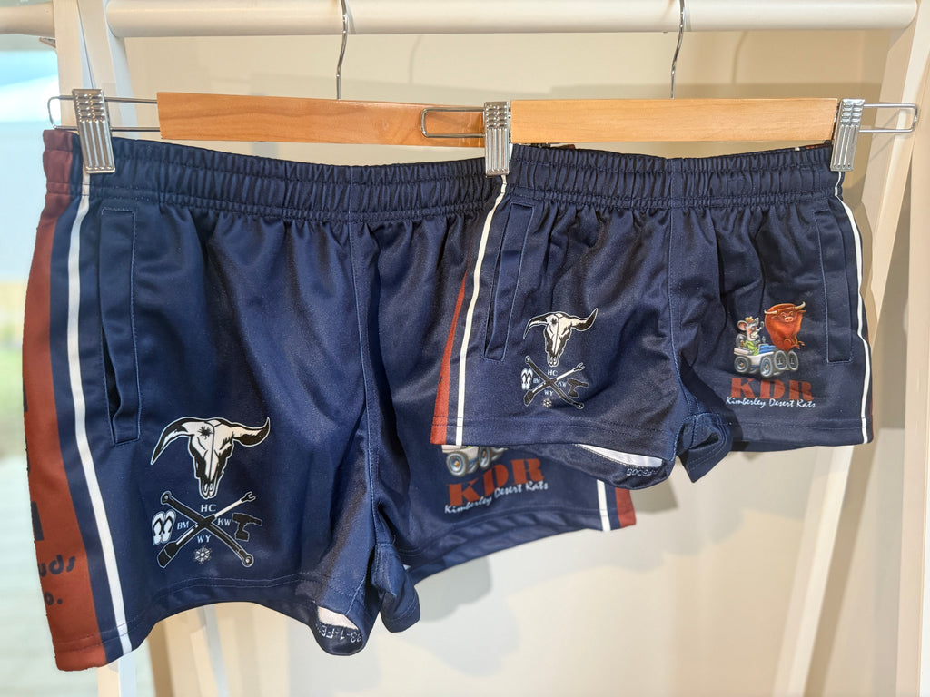 Kimberley Desert Rats Footy Shorts