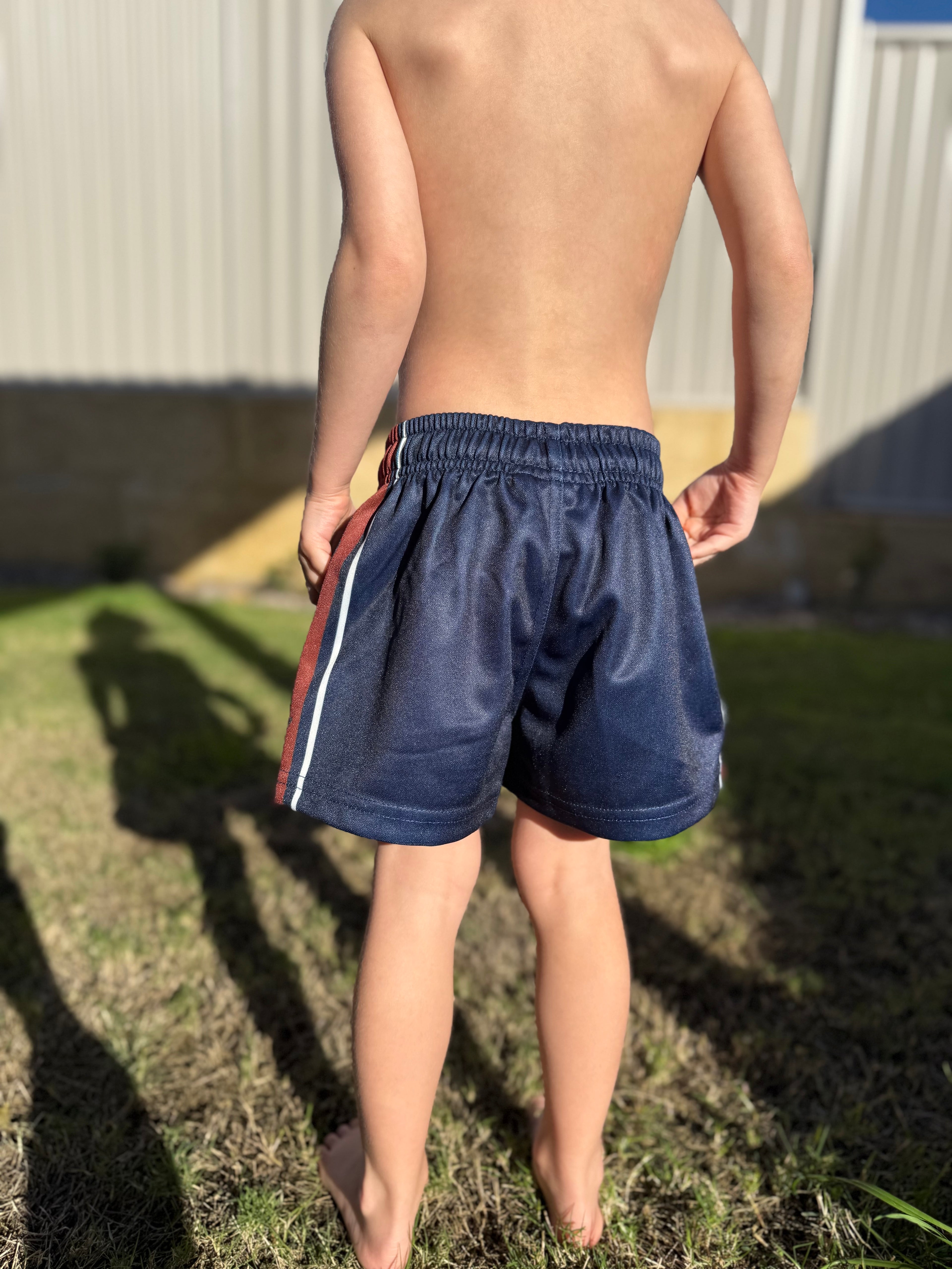 Kids Kimberley Desert Rat Footy Shorts
