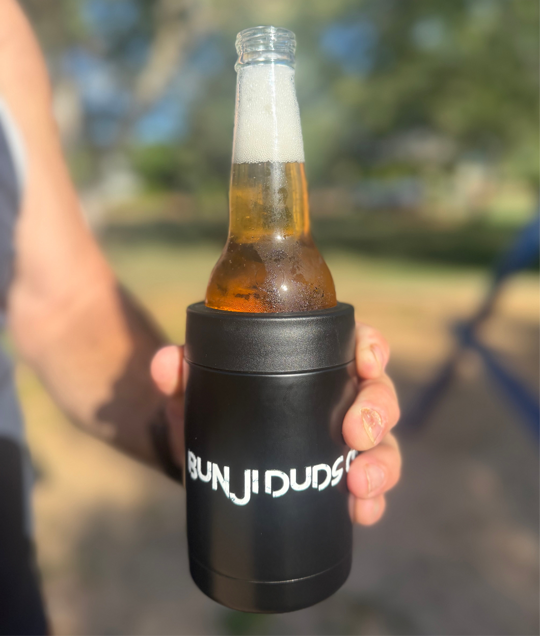 Bunji Stainless Steel Drink Cooler - Black