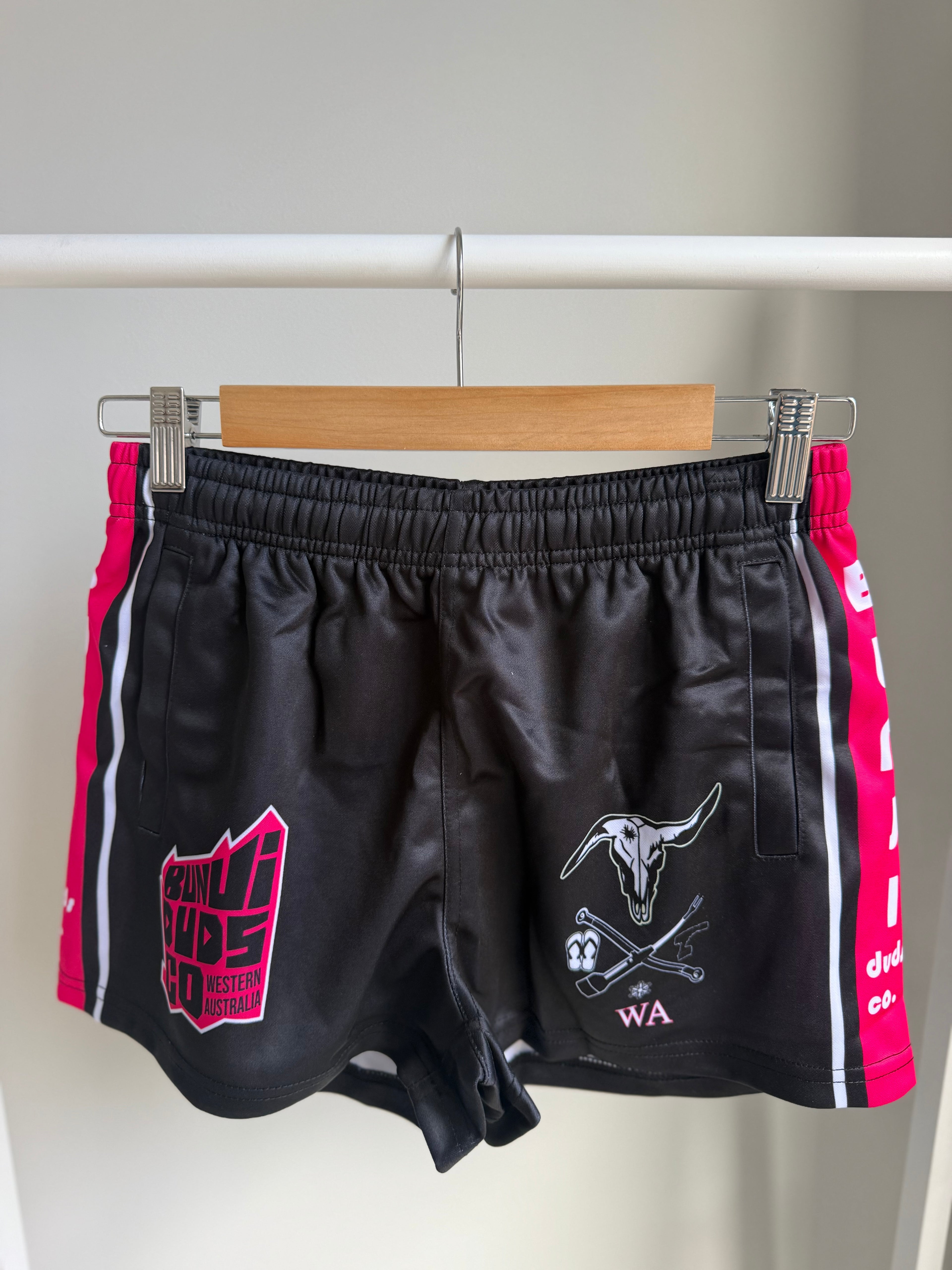 Bunji W.A Pink Footy Shorts