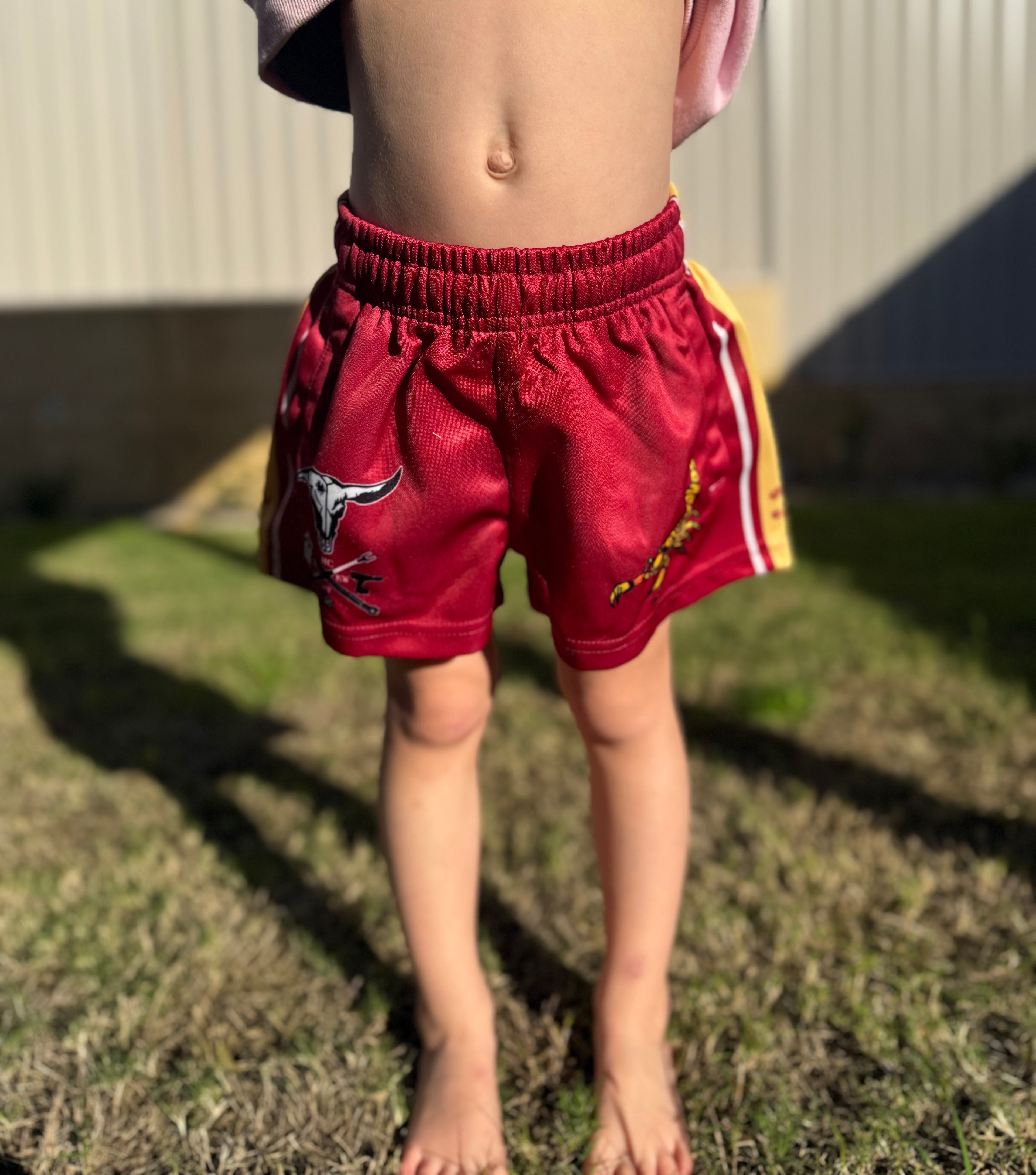 Kids Great Sandy Desert Footy Shorts