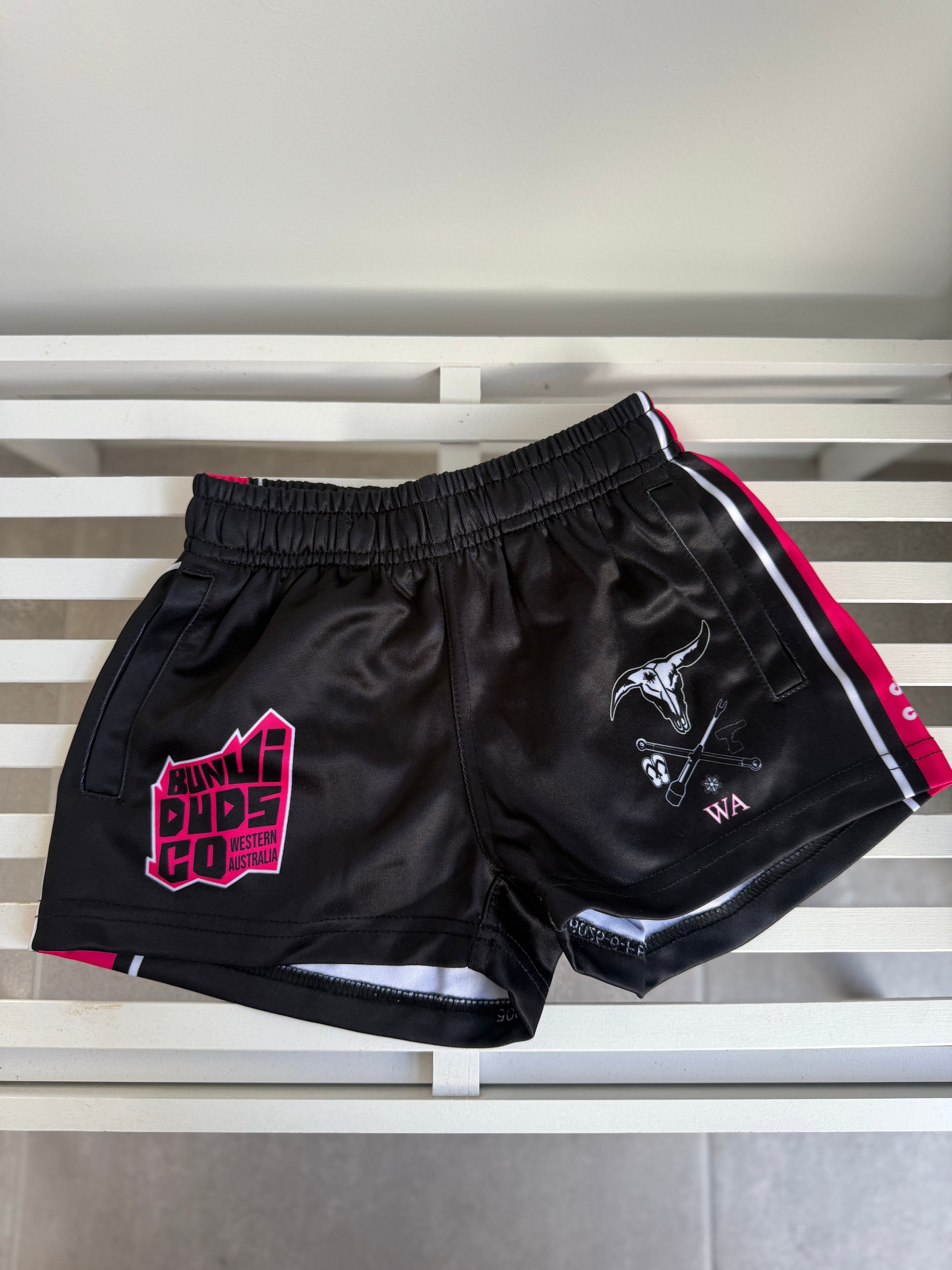 Bunji W.A Pink Footy Shorts