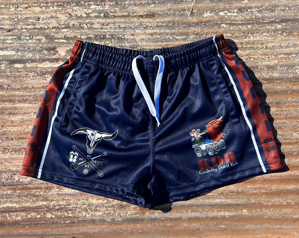 Kimberley Desert Rats Footy Shorts