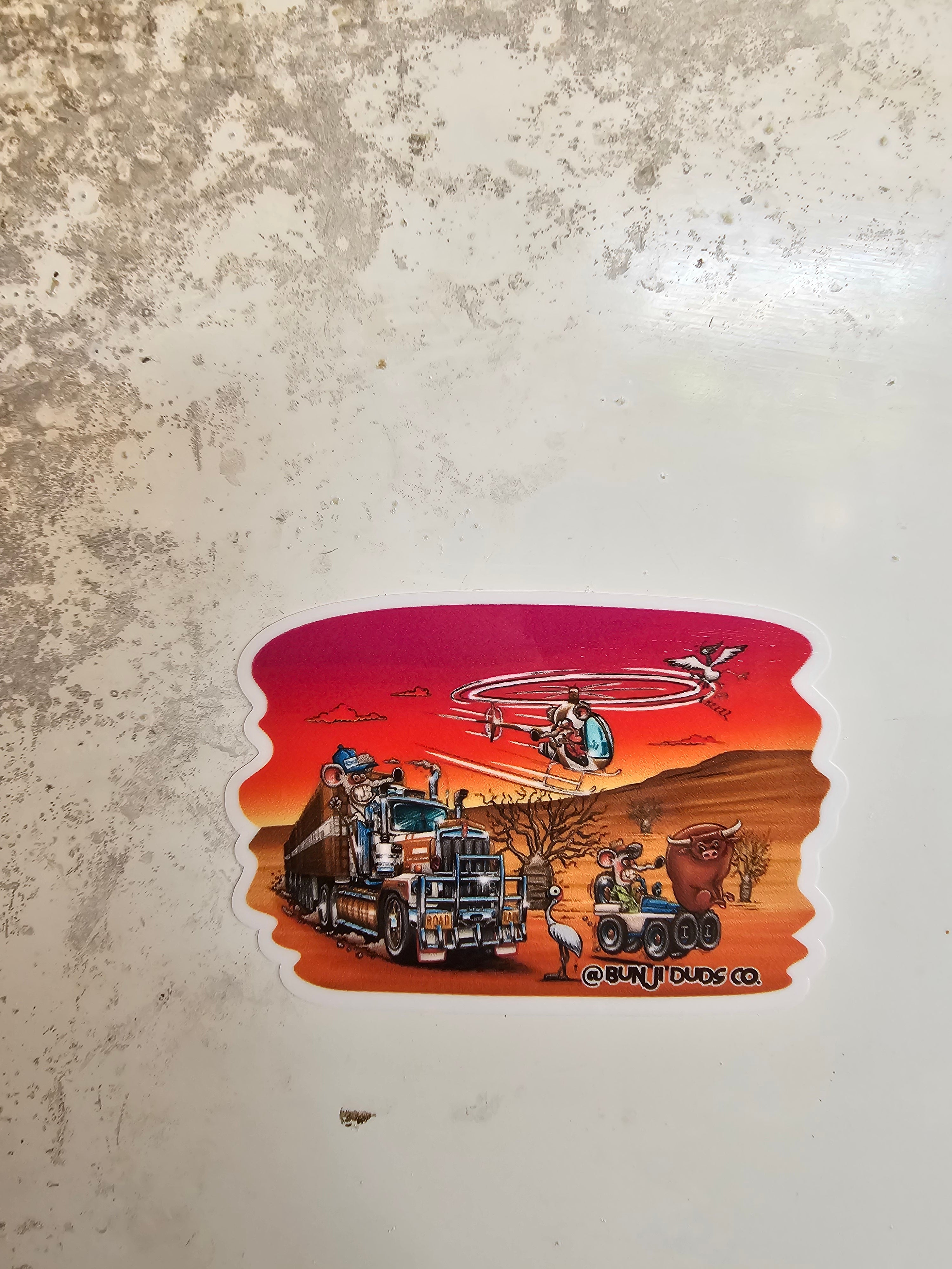 Kimberley Desert Rat Decal