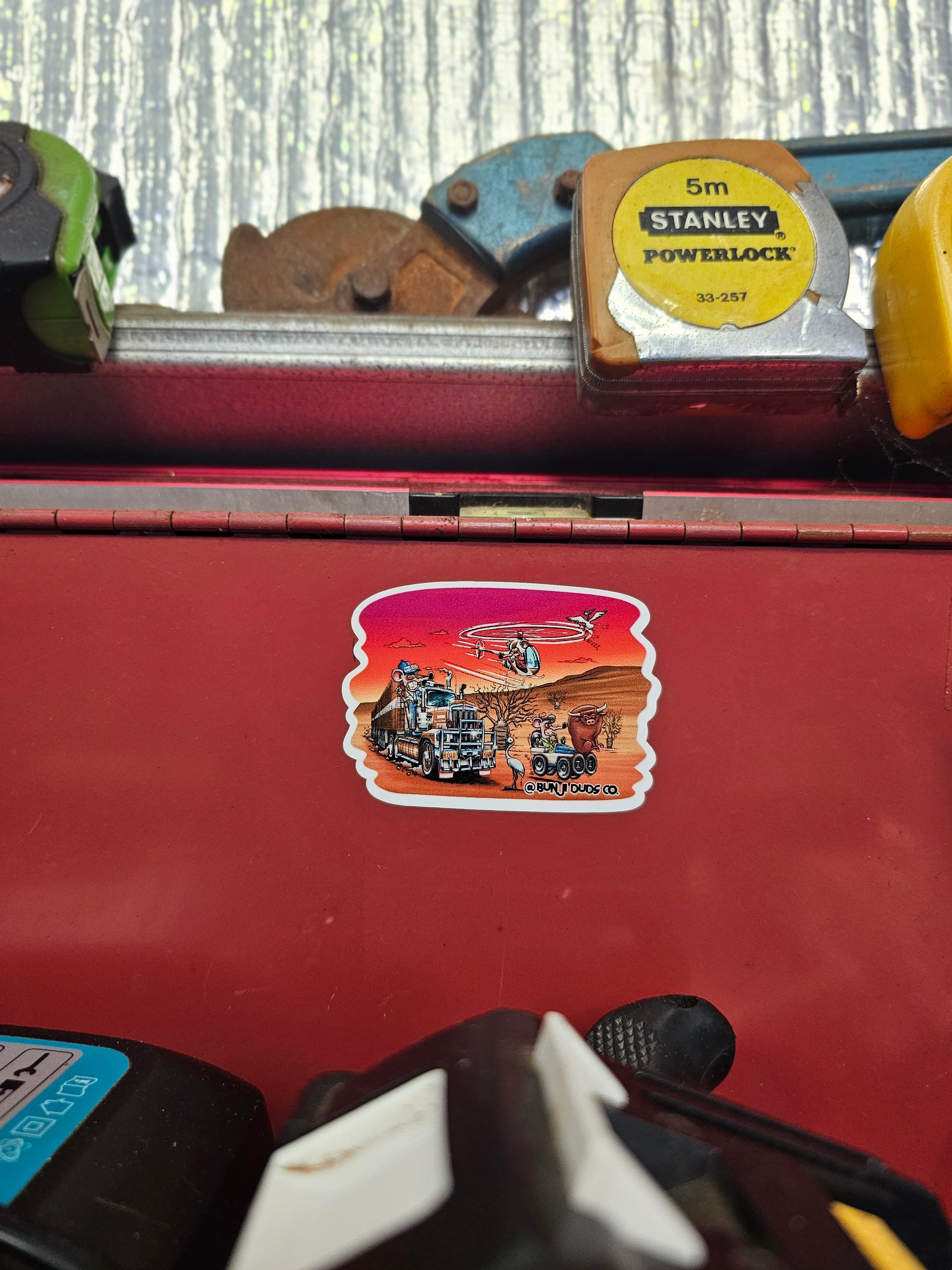 Kimberley Desert Rat Decal
