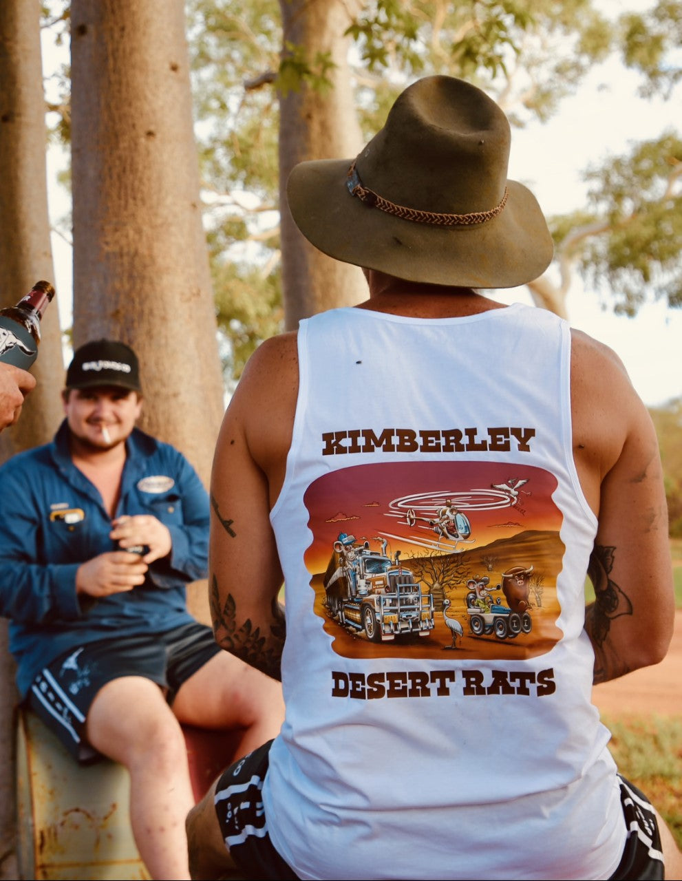 Kimberley Desert Rat Singlet